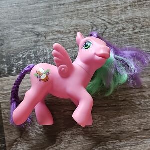 My Little Pony Pink with Purple and Green Mane